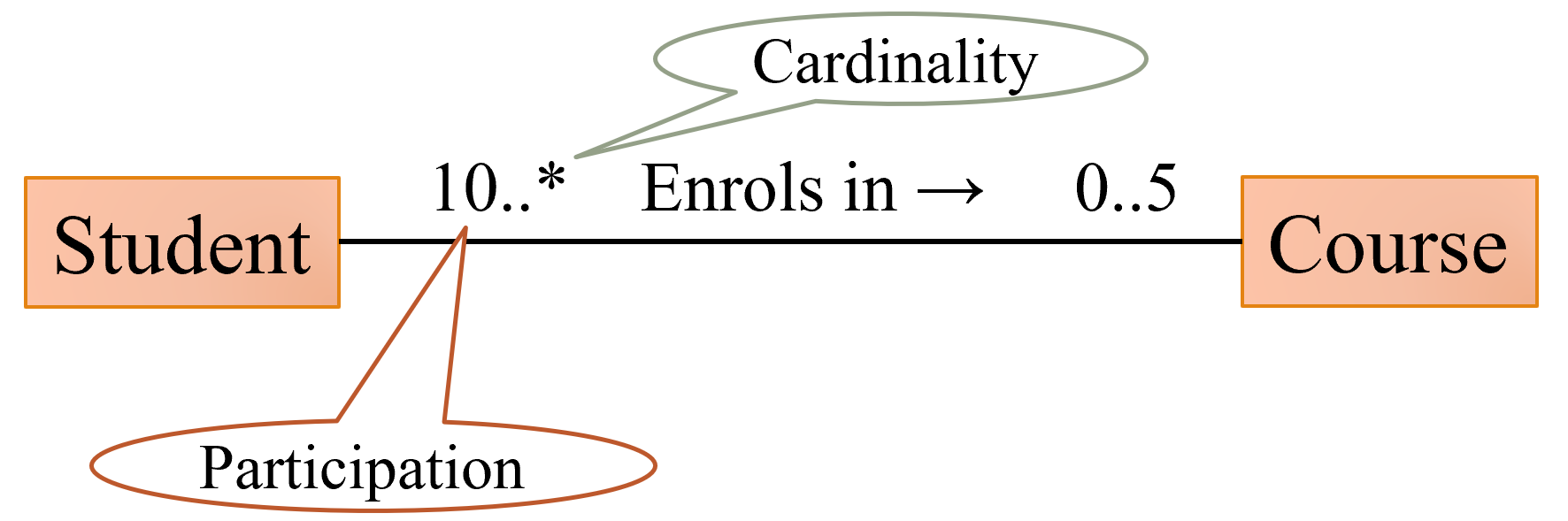 Participation &
Cardinality