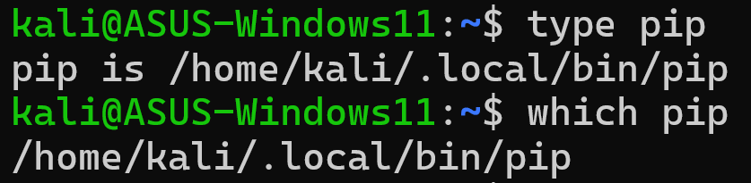 External Command
Example
