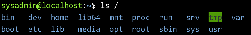 ls
/